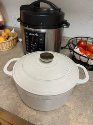 Lodge Cast Iron 5.5qt Indigo Enameled Dutch Oven - Walmart.com