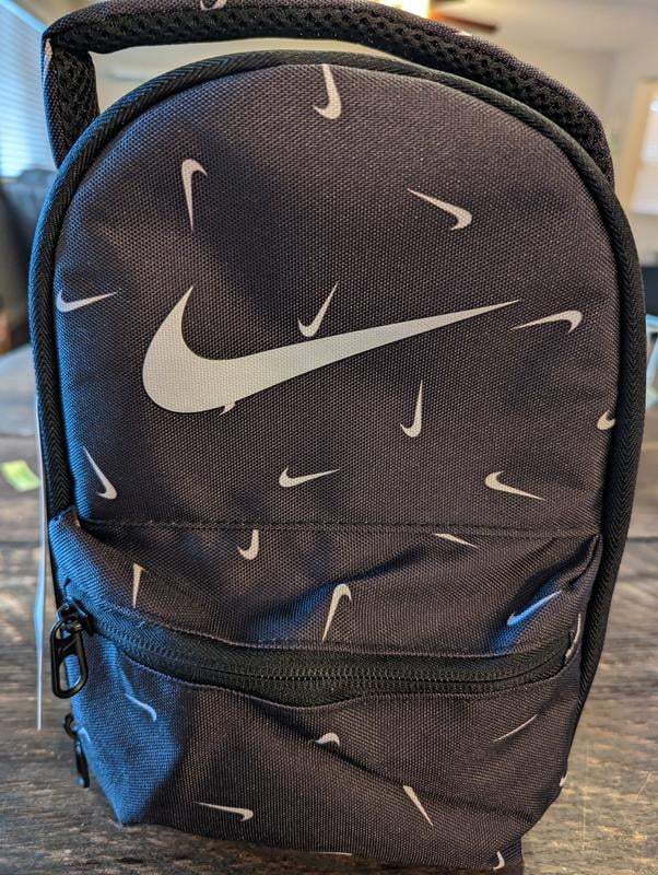 Nike Classic Insulated Lunch Box - Black, Convenient Size for Kids & Adults  with Extra Zip Pocket - Walmart.com