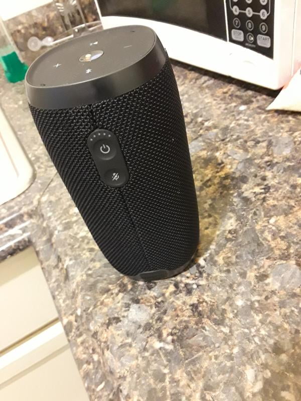 Moralsk procedure Stole på JBL Link 10 Voice-activated Portable Speaker - Walmart.com