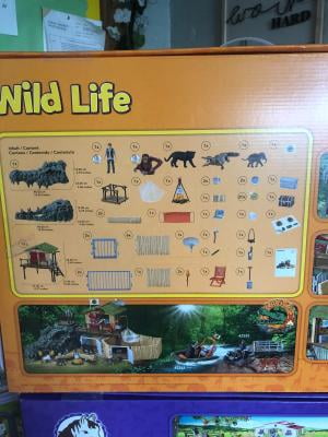 schleich wildlife crocodile jungle research playset