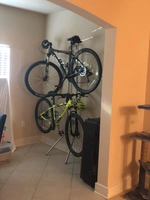 michelangelo 2 bike gravity stand