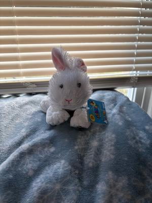 Ganz Webkinz White Bunny Rabbit Plush Toy Animal - Walmart.com