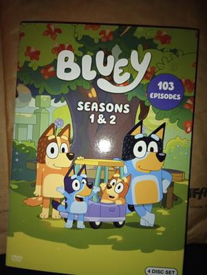 Bluey Show Kids Box Set: Season 1 & 2 DVD Videos Pack Movie