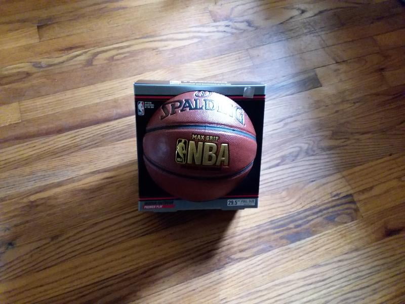 spalding nba max grip basketball