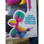 Squeakee Rainbowie Balloon Dog - Interactive Electronic Pet Toy with ...