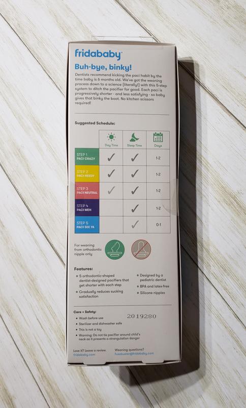 fridababy paci weaning system