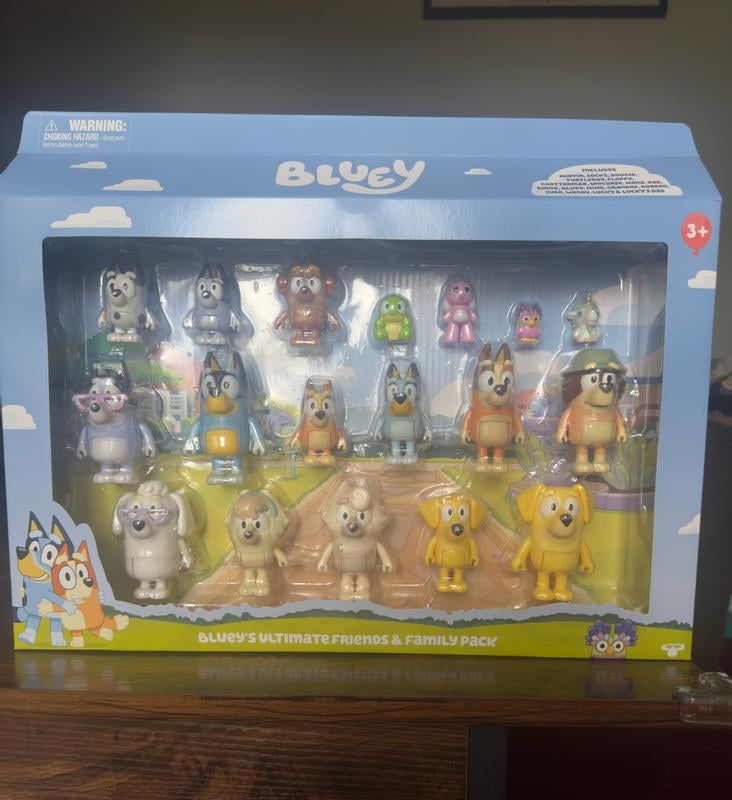 Bluey's Ultimate Friends & Family Mini Figure 14-Pack - Walmart.com