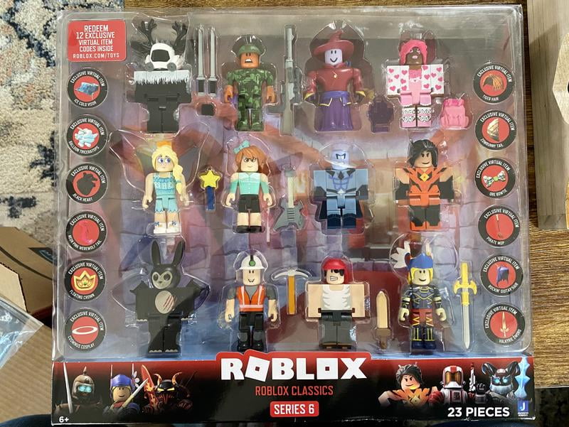 Roblox Series 6 New Characters Figure 12-Pack with 12 Exclusive