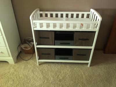 dream on me changing table 607