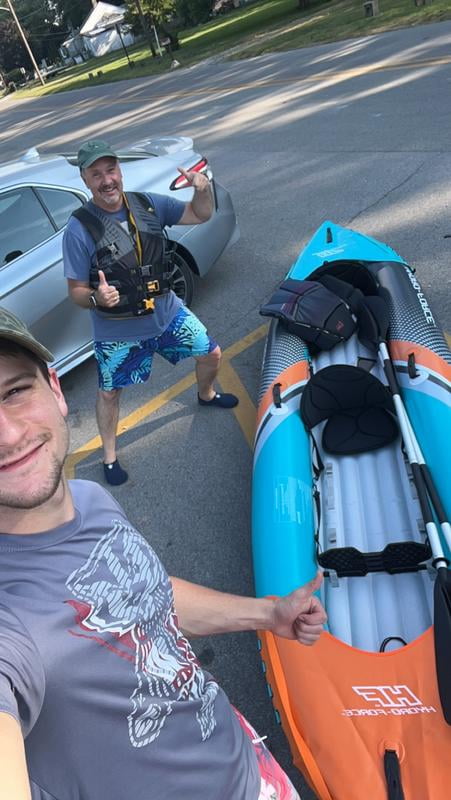 Bestway 65173E Hydro-Force Surge Elite X2 Inflatable Kayak for Two