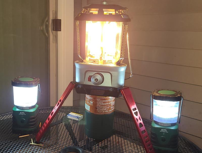 Coleman Northern Nova Propane Lantern with Adjustable Brightness