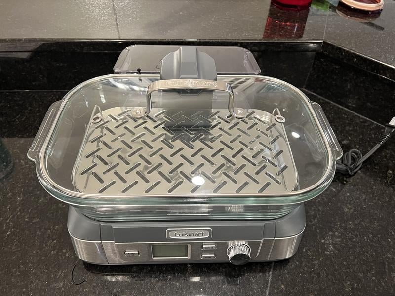 Cuisinart STM-1000 ガラススチーマー ステンレス Amazon.com: Cuisinart STM-1000 Digital Cook Fresh Digital