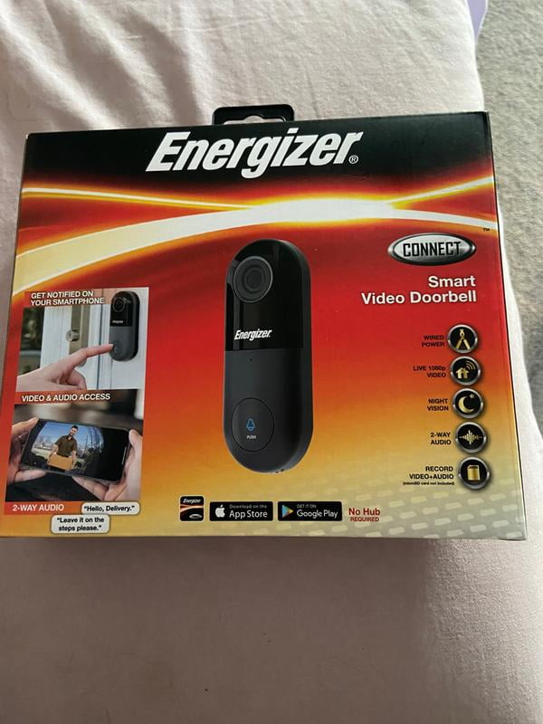 Smart Wifi 1080p Video Doorbell - Energizer