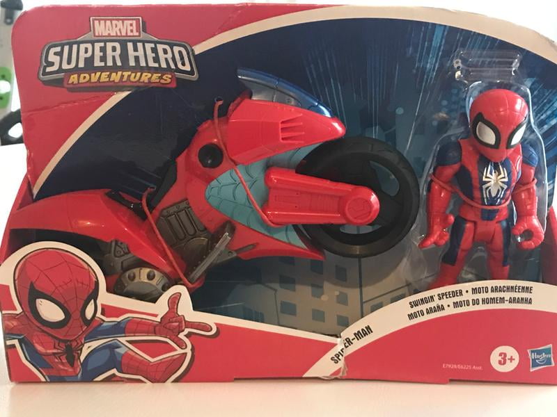 Playskool Heroes Marvel Super Hero Adventures Spider-Man Swingin' Speeder 