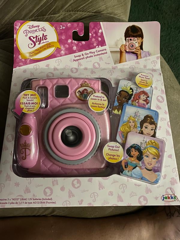 disney princess style collection snap and go play camera