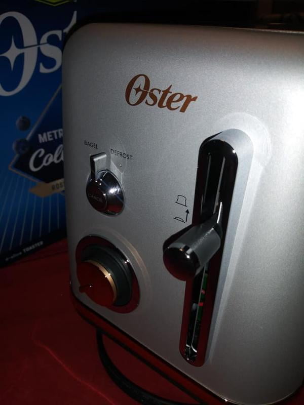 Oster 2 Slice Toaster, Metropolitan Collection with Rose Gold Accents