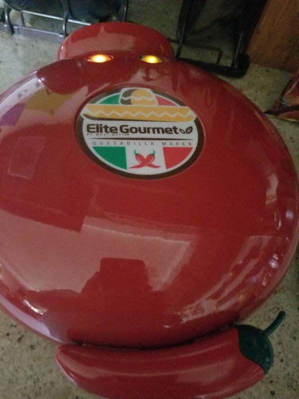Elite by Maxi-Matic Fiesta Quesadilla Maker - Red, 11 in - Fred Meyer