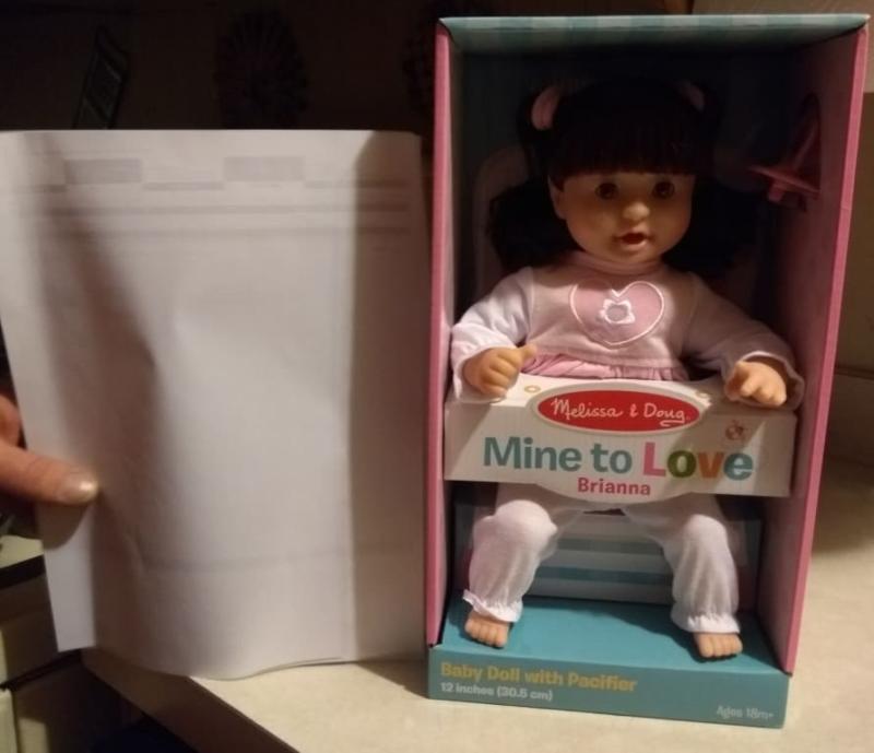 melissa and doug brianna doll