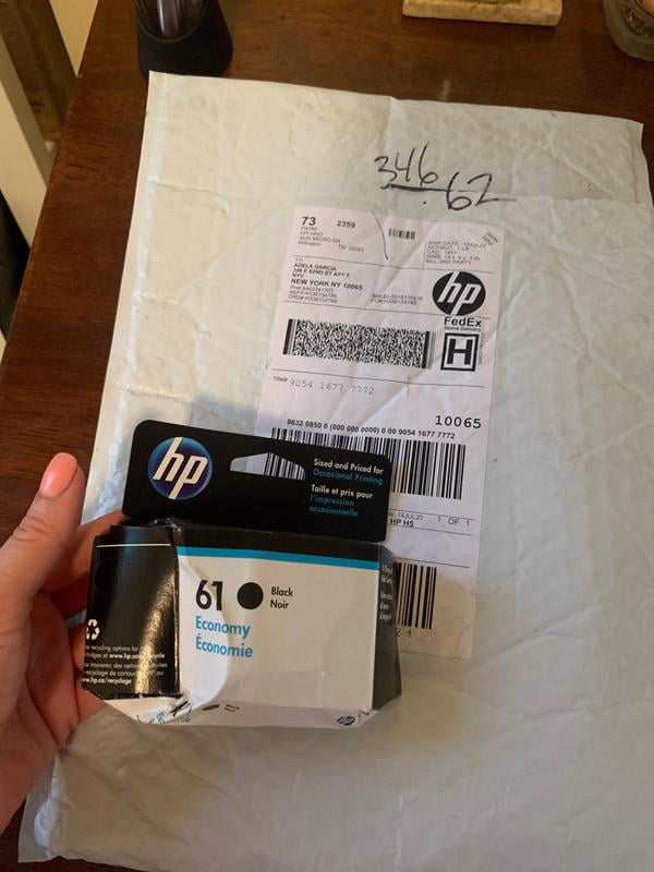 hp 61 ink black and color walmart