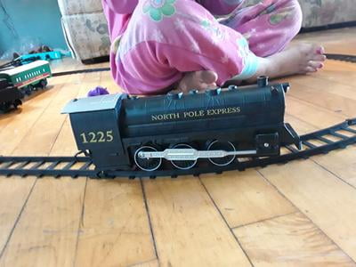 north pole express train set walmart
