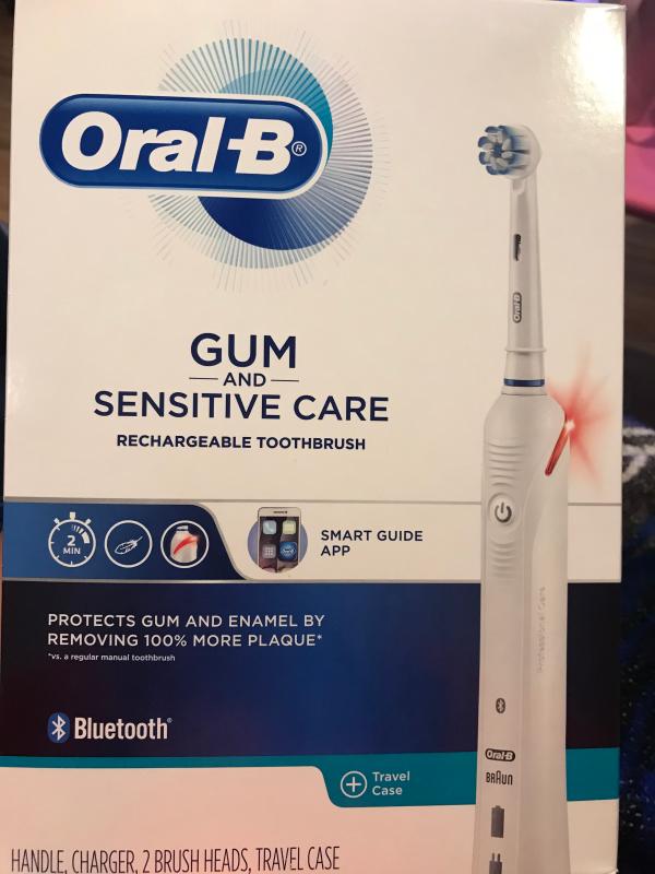 oral b sensitive care toothbrush