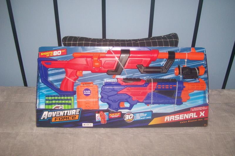 Adventure Force Arsenal X Dart Blaster Set - 2 Blasters, Scope