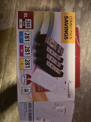 Canon - グリーンページ Canon PGI-280 XL/CLI-281 High-Yield 5 Color Pack for PIXMA