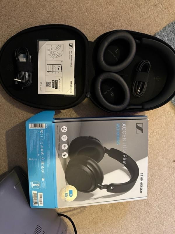 Sennheiser ACCENTUM Plus Wireless Headphones, 50-Hour Battery