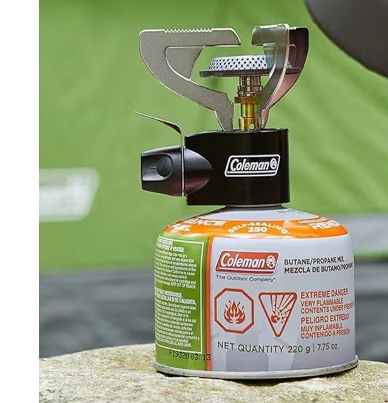 Coleman PEAK 1 / 222　 製【7254555】 Coleman Single Burner Butane/Propane Backpacking Stove - Walmart.com