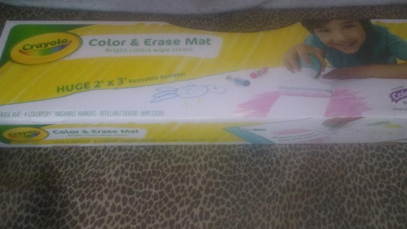 Crayola Color and Erase Mat, Travel Coloring Kit, Gift for Kids, Ages –  Mount Soloda