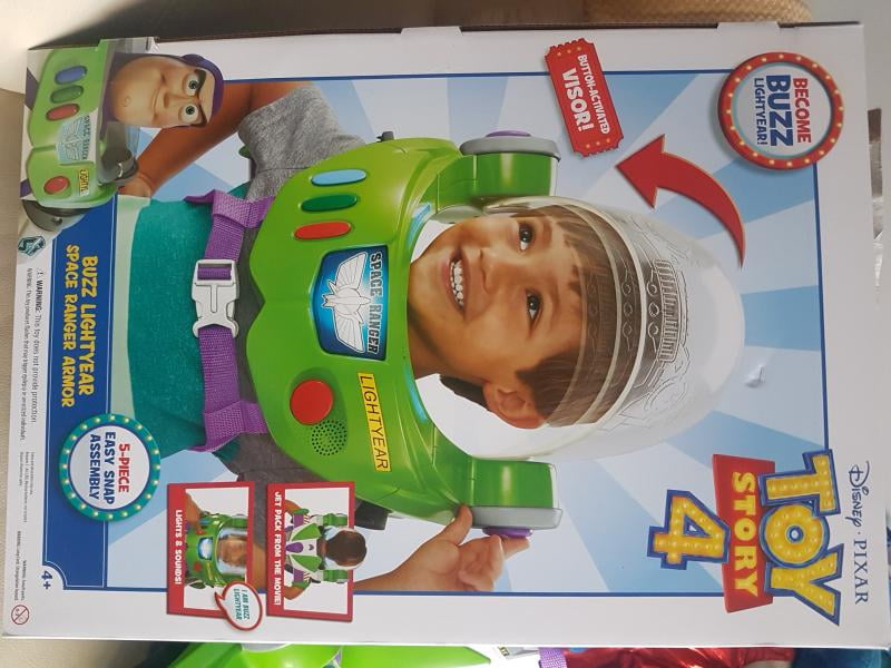 Disney Pixar Toy Story Buzz Lightyear Space Ranger Armor With Jet