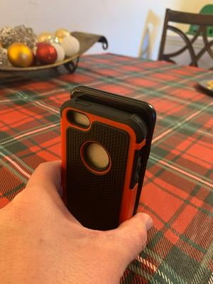 Njjex iPhone SE 2016/5/5S Case, Shock Absorbing Hybrid Defender