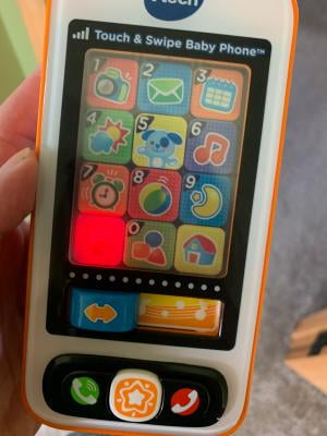 touch & swipe baby phone