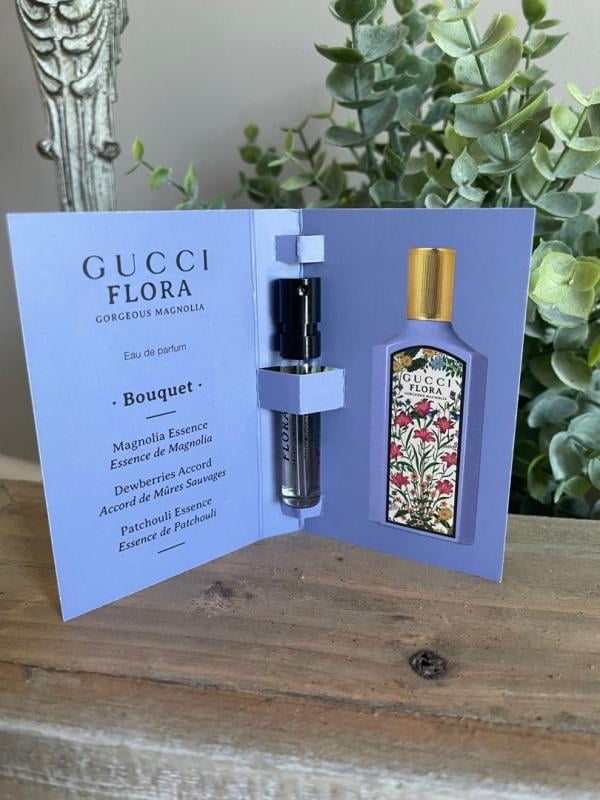 Gucci Flora Gorgeous Magnolia EDP Spray, 1.6 oz, Floral Fruity