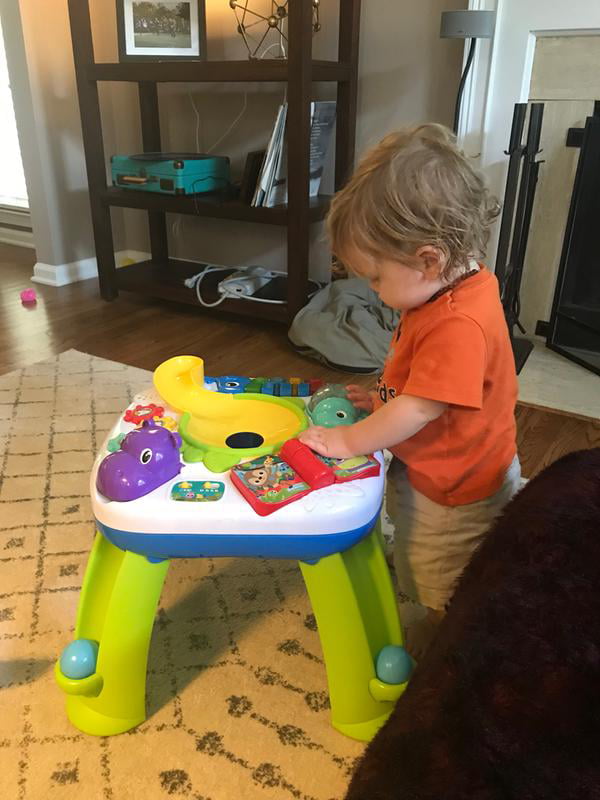 bright starts activity table with seat