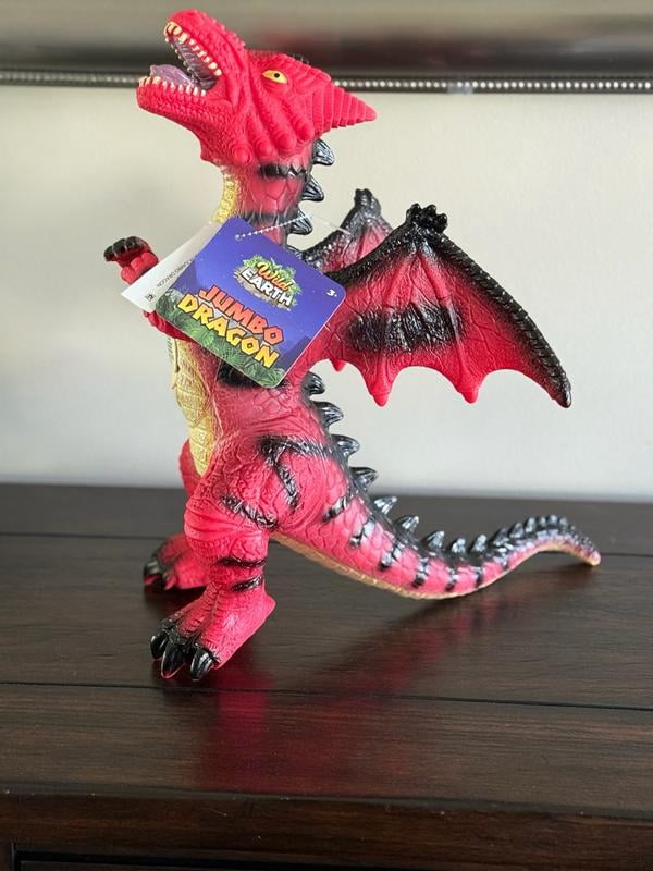 Wild Earth Jumbo Dragon - Large Red Toy Ages 3+ - Walmart.com