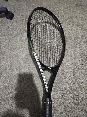 Wilson Aggressor 112 Tennis Racket - Black (Adult) - Walmart.com
