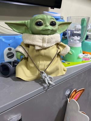 Hasbro Star Wars Grogu Golosone Galattico - Pupazzo Animatronico Da 23,5 Cm Con Oltre 40 Suoni E Movimenti, Accessori Interattivi, The Child (Baby Yoda)