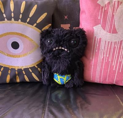 Budgie Fuggler Wide Eyed Weirdo - Black - Walmart.com