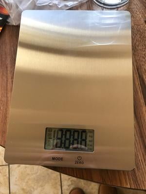 Mainstays Stainless Steel Digital Kitchen Scale Walmart Com Walmart Com