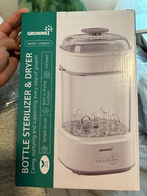 Free Shipping! BABYMUST Baby Bottle Steam Sterilizer with Timer