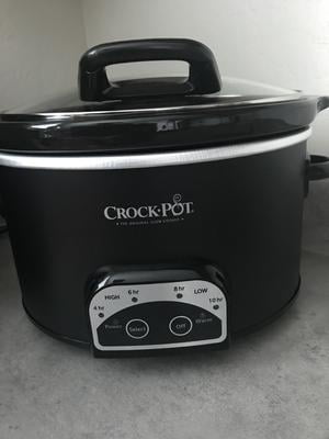 Crock-Pot (SCCPVP450H-B) 4.5-Quart Lift & Serve Programmable Slow