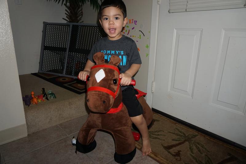 radio flyer lightning horse walmart