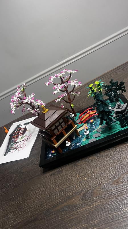 LEGO Icons Tranquil Garden 10315 Building Set, 1363 pcs