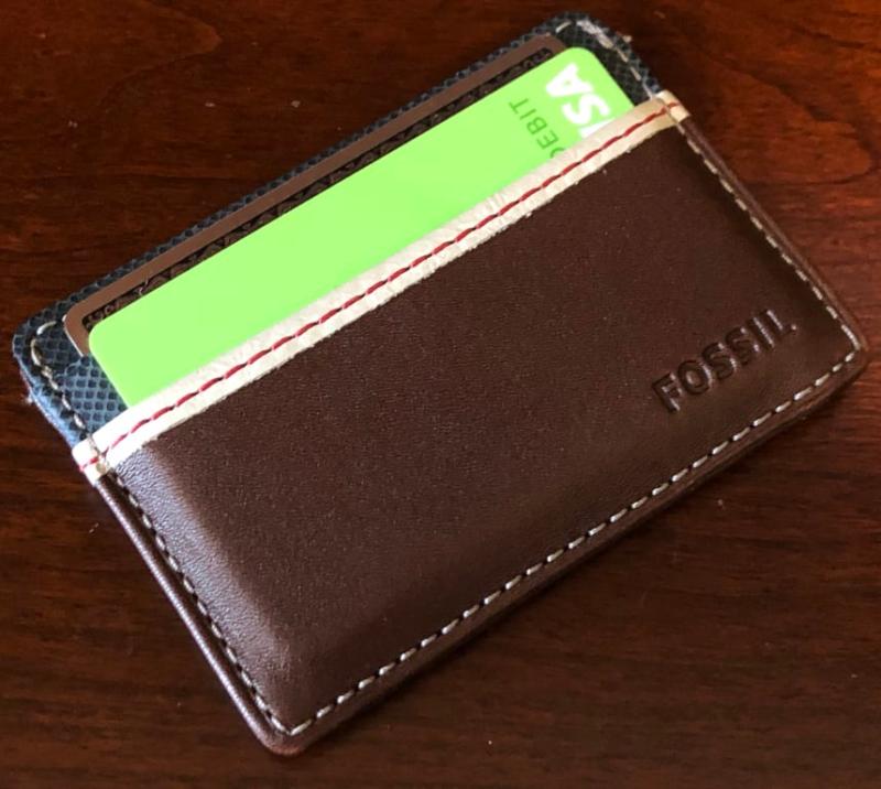 Fossil Id Card Holder