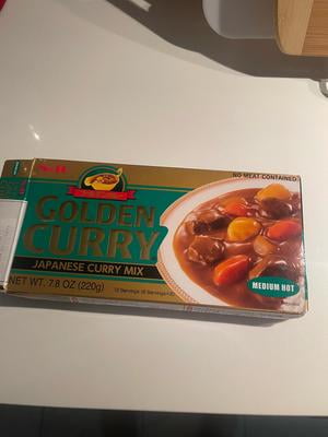 SB Japanese Curry Mix, S&B Golden Curry, Medium Hot, Dry Spice