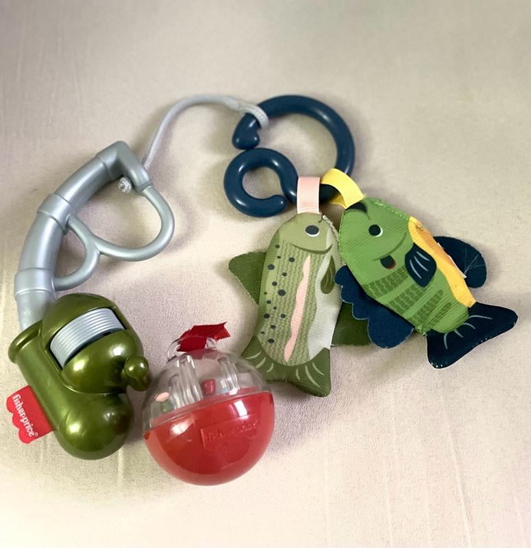 Fisher-Price Mini Me Moments Reel Fun Fishing Gift Set, 4 Baby Toys for  Newborn Sensory Play - Walmart.com