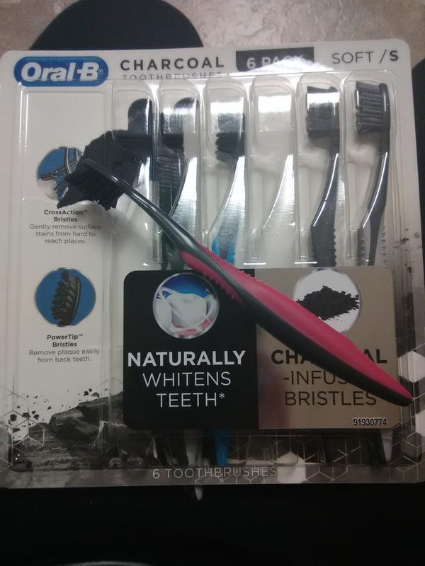 oral b charcoal toothbrush price