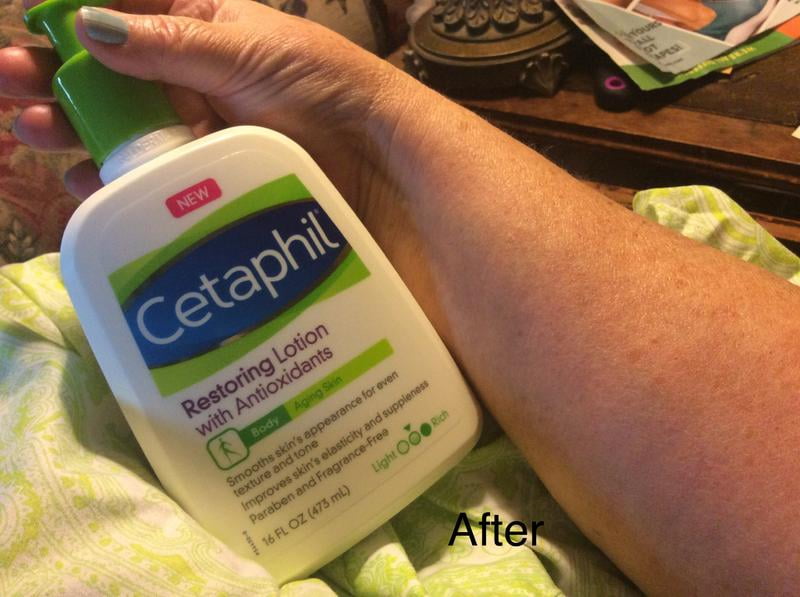 cetaphil restoring lotion with antioxidants for aging skin