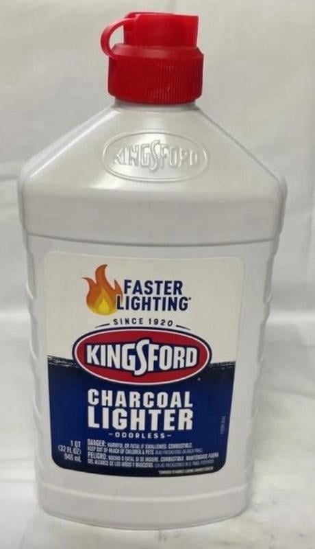 Kingsford Light Starter Odorless Charcoal Lighter Fluid for Grill Outdoors BBQ Briquettes 32 Fluid Ounces Walmart